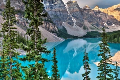 Moraine Lake HD Desktop Wallpapers : Widescreen : High Definition ...