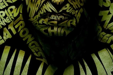 Typography Incredible Hulk Typographic Portrait The Wallpapers ...