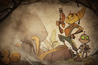 Wallpapers From Ratchet & Clank Future : Quest For Booty Ratchet ...
