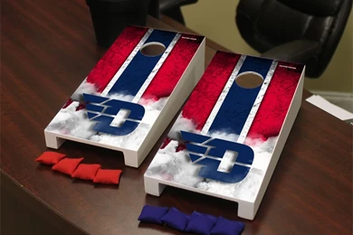 University Of Dayton Flyers Desktop Mini Cornhole Game Set