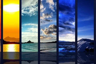 Spectrum Of The Sky HD Desktop Wallpapers : Fullscreen : Mobile ...