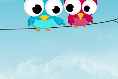 iPhone 5 Wallpapers Cute Birds (Ali)