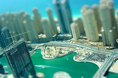 Miniature Artificial Island Wallpapers 1366x768 Wallpapers ...