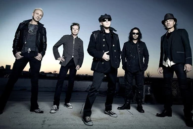 Scorpions Band Members Sneakers Sky