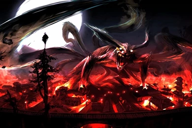 Naruto Monster Demon Desktop Wallpapers