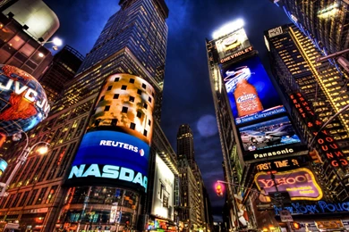 Advert Boards New York City HD Wallpapers High Resolution