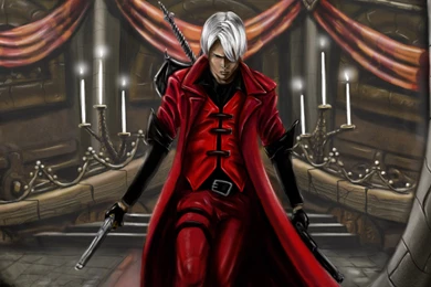 Download Wallpapers 3840x2160 Devil May Cry 1, Dmc 1, Demon, Cloak ...