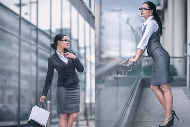 Office Girl By TomaszKornas On DeviantArt