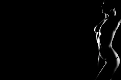 Wallpapers Pulser Of A Girl Silhouette 1366x768