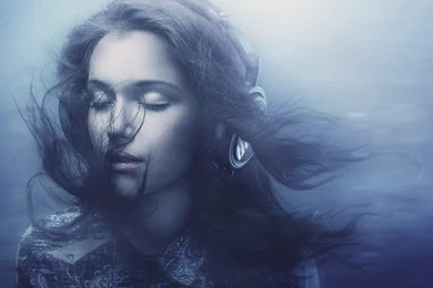 Girl With Headphones Wallpapers Girl With Headphones Wallpapers ...