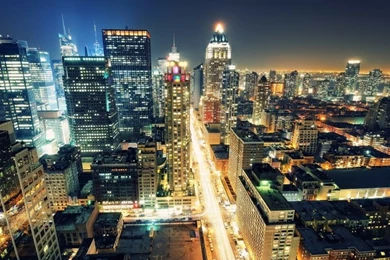 Cityscapes,skyline Cityscapes Skyline Night 1920x1200 Wallpapers ...