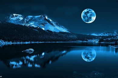 Beautiful Night Landscape