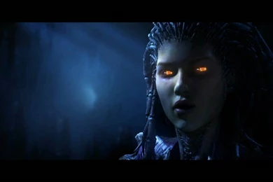 StarCraft 2 Zeratul VS Kerrigan Cinematic Ingame Version Full HD ...