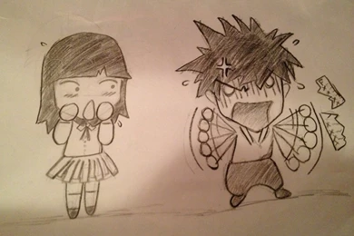 DeviantArt: More Like ANGRY BOY FROM BAD MARKS SUPRISED GIRL By K R Y