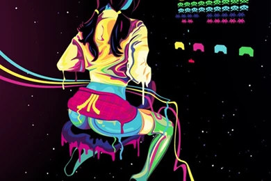 Genaro DeSia Coppola – “Atari Is Hot” Vector Art Wallpapers