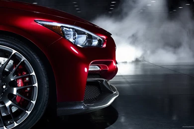 Infiniti Q50 Eau Rouge Concept Headlights Wallpapers For iPhone 4