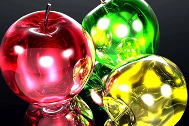 3D Color Apples D HD Wallpapers Wallpapers (