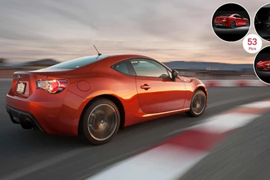 2013 Scion FR S Rear