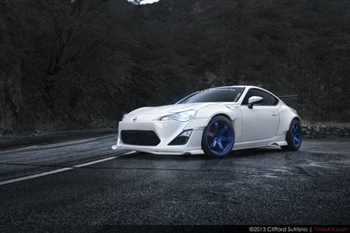 Scion Fr S Rocket Bunny White Wallpaper.