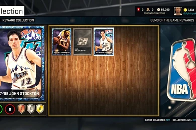 Sapphire John Stockton (stats In Comments) : NBA2k
