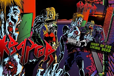 Friendly Fire Distro Presents KRAPTOR "Night Of The Living Dead ...