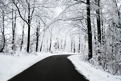 Winter Road, High, Resolution, Scenery, 1920x1080 HD Wallpapers And ...