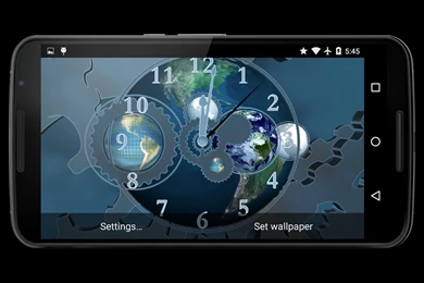 World Clock 3D Live Wallpapers Android Apps And Tests AndroidPIT