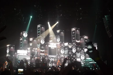 Huge Marshall Amp Stack