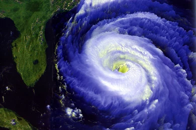 Desktop Wallpapers · Gallery · Space · Space Hurricane Fran 1996 ...