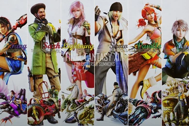 Final Fantasy 13 Favourites By Shaneli1020 On DeviantArt