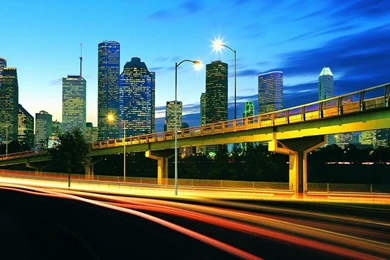 Download Rush Hour City Dual Monitor Wallpapers Wallpapers Widest