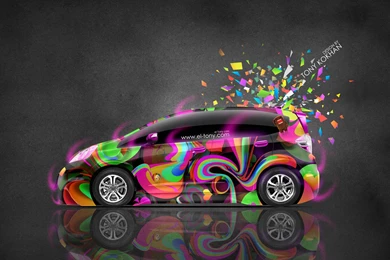 Honda Fit JDM Tuning Side Domo Kun Toy Car 2015 « El Tony