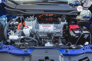 2013 Honda Fit EV Under The Hood