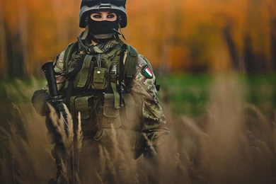 Female Soldier HD Wallpapers