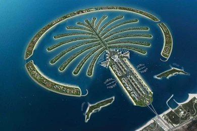 Palm Jumeirah, Dubai. Woah Dude. : Woahdude Desktop Background