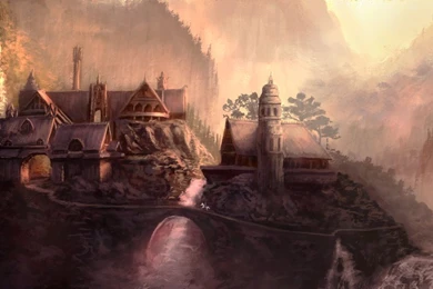 DeviantArt: More Like Rivendell Balcony By Filiusdracul