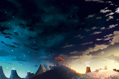 Wallpapers Tengen Toppa Gurren Lagann Anime Scenery Wallpapers HD ...