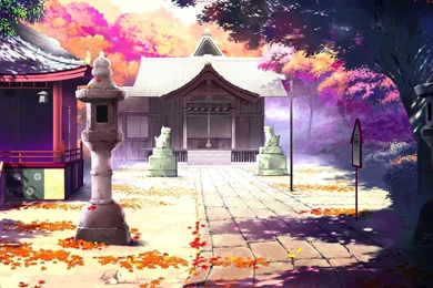 Pretty Anime Scenery Wallpapers