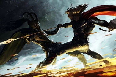 2013 Thor 2 Battle With Loki Wallpapers