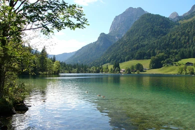 Hintersee Bavaria Germany Wallpapers (