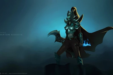 Phantom Assassin DOTA 2 G8 HD Wallpapers