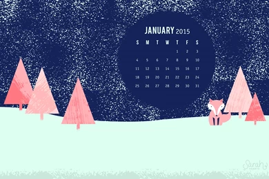 January 2015 Calendar Wallpapers Sarah Hearts