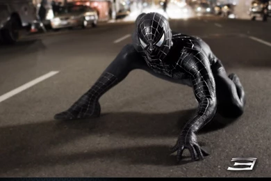 My Free Wallpapers Movies Wallpapers : Spider Man 3 Black Suit
