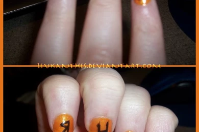 Nail Art Camp Half Blood By Leukanthes On DeviantArt