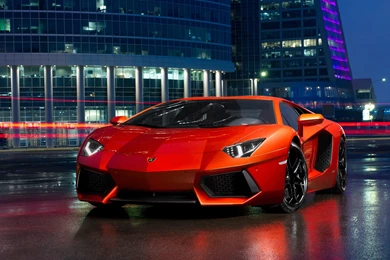 2015 Lamborghini Aventador Red HD Desktop Wallpapers 13159 ...