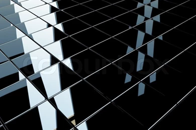 Backgrounds Made Of Black Flat Glossy Cubes With Strong Reflection ...