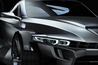 Black Super Sport Car