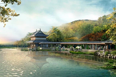 Selected Wallpapers Peach Town 2 - Landscape Wallpapers Free ...