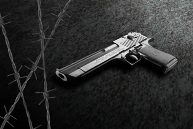 Wallpapers Objects > Wallpapers Weapons Black Gun By Flosquale ...