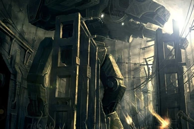 Ruins Cityscapes Battle Warhammer 40k Titan Dawn Of War 1280x1603 ...